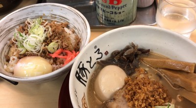 鹿児島ラーメン豚とろ 天文館本店 高見馬場駅 ラーメン