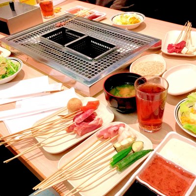 串揚げビュッフェ 楽膳 Bigbox高田馬場店 天ぷら 揚げ物