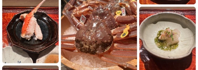 活け蟹と海栗 カニジェンヌ