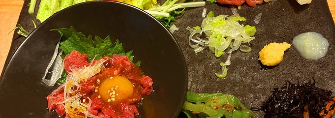 鉄板串焼き 創作小皿 咲蔵