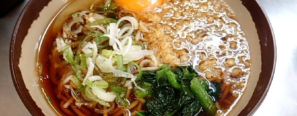JR長野駅 新幹線 そば店