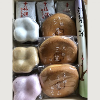 和菓子処 梅花亭 浅草 両国 小岩 錦糸町 浅草橋 和菓子