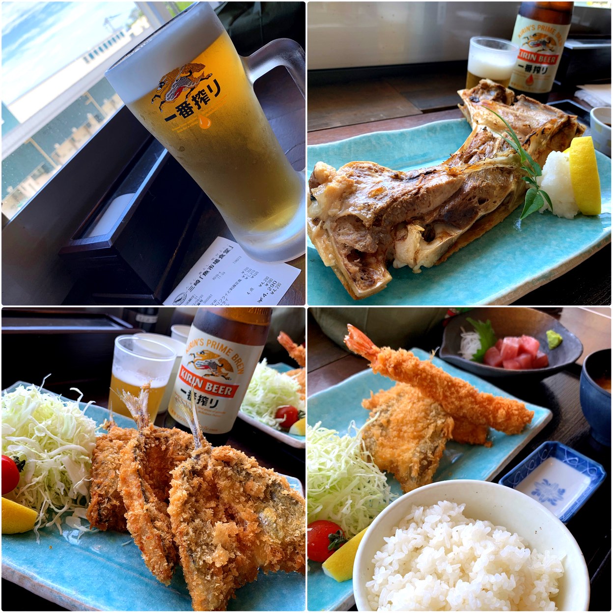 三崎「魚市場食堂」>