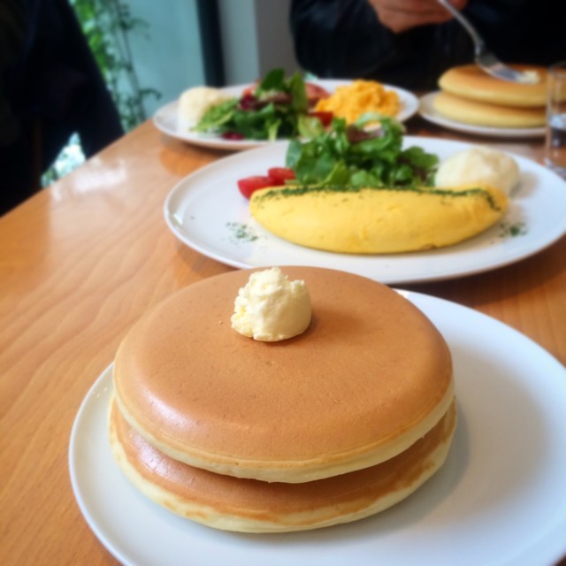 横浜 黄金色のシンプルパンケーキを食べよう パンケーキリストランテ