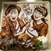 cica（シカ）＠大阪市中央区谷町　チョコレートアートのイラストを描いてくれるお店