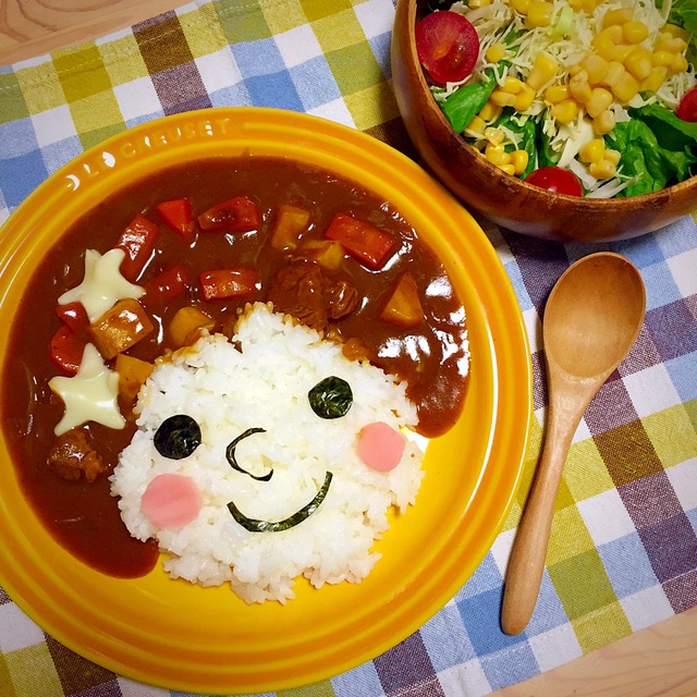 デコカレー キャラカレーまとめ かわいすぎて食べるのがもったいない